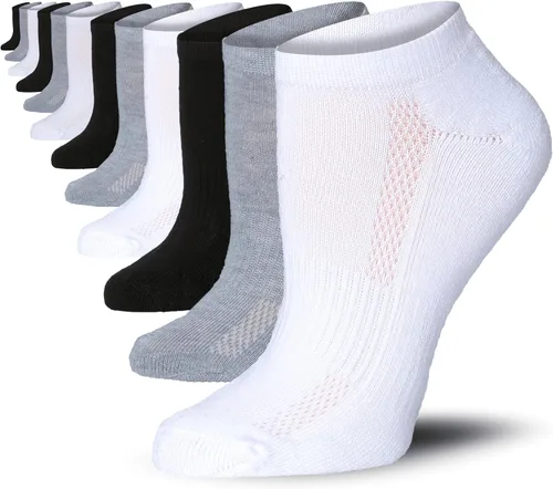 Miniatura 11 de Tipi Toe Women’s 12 Pack Cushioned Low Cut Socks – Breathable, Moisture-Wicking Athletic Comfort for Running & Daily Wear