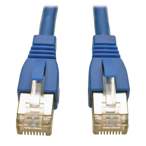 Miniatura 16 de Tripp Lite Cable Ethernet Cat6a 10G, cable de conexión de red STP moldeado sin enganches (RJ45 M/M), negro, 35 pies/34.8 ft, garantía