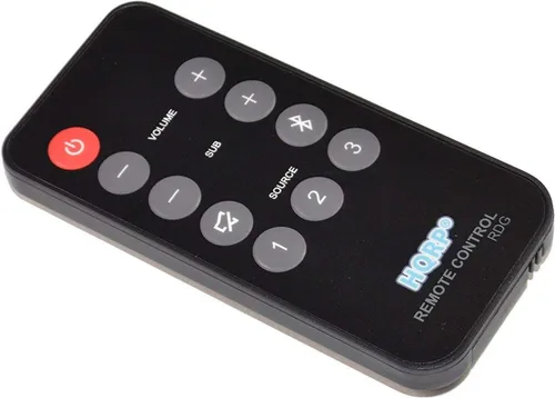 Miniatura 2 de HQRP Paquete de control remoto y adaptador de CA de 20 V compatible con Polk Audio 5000 SB5000IHT Sistema de altavoces de barra de sonido de cine