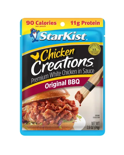 Miniatura 21 de StarKist Chicken Creations BOLD - Bolsa estilo búfalo (5 onzas, 12 unidades) Carne blanca totalmente cocida con alto contenido de proteínas, sin