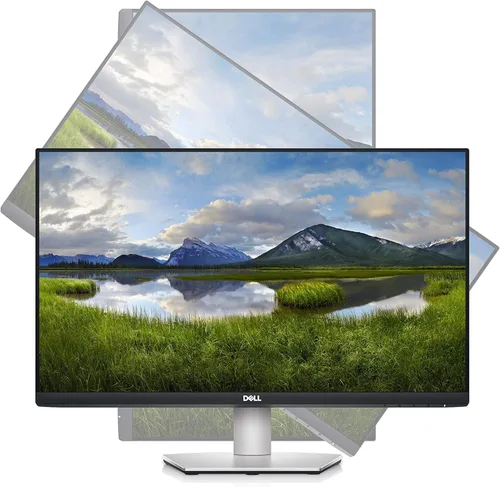 Miniatura 9 de Dell S2721HS 27 pulgadas Full HD 1920 x 1080, AMD FreeSync, monitor de bisel ultradelgado IPS, inclinación y giro, plateado, última edición