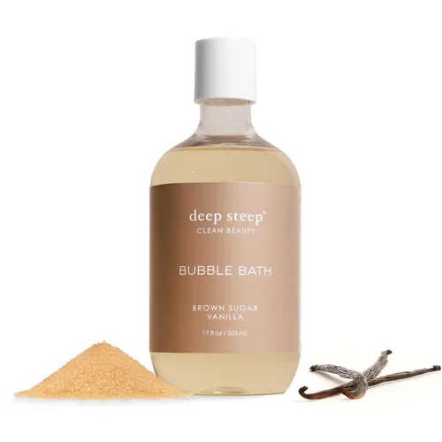 Miniatura 22 de Deep Steep baño de burbujas, lavanda y manzanilla 17 oz – Reducción de alergias clínicamente probada, baño relajante con manteca de karité y aceite