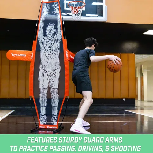 Miniatura 3 de GoSports XTRAMAN Maniquí de Entrenamiento para Defensa de Baloncesto Dummy