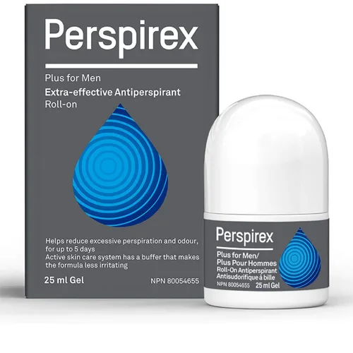 Perspirex Plus - Desodorante antitranspirante para hombre, desodorante de fuerza clínica para hombres con sudoración excesiva, alto rendimiento,