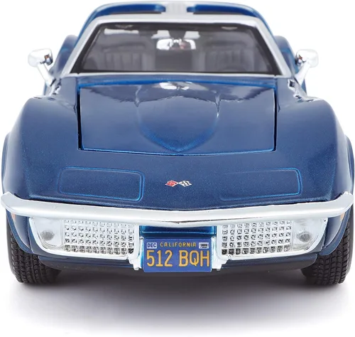 Miniatura 7 de Maisto 1/24 Edición Especial 1970 Chevrolet Corvette - Azul