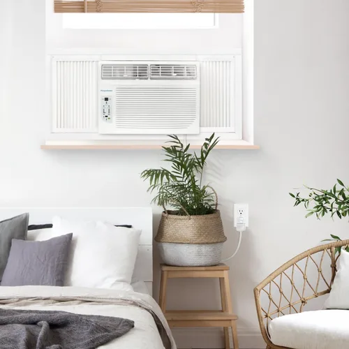 Miniatura 11 de Keystone Aire acondicionado de ventana y pared de 8,000 BTU con calefacción suplementaria de 3,500 BTU, 115 V, unidad de aire acondicionado