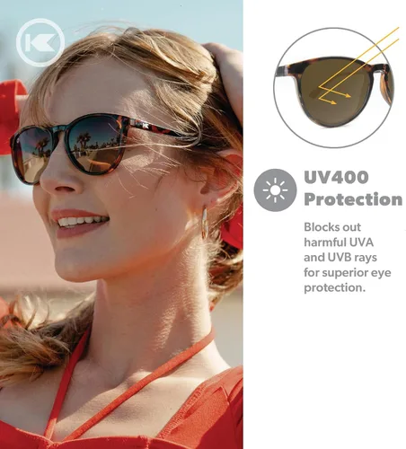 Miniatura 50 de Knockaround Mai Tais - Gafas de sol polarizadas para mujeres y hombres, lentes resistentes a los impactos y protección completa UV400