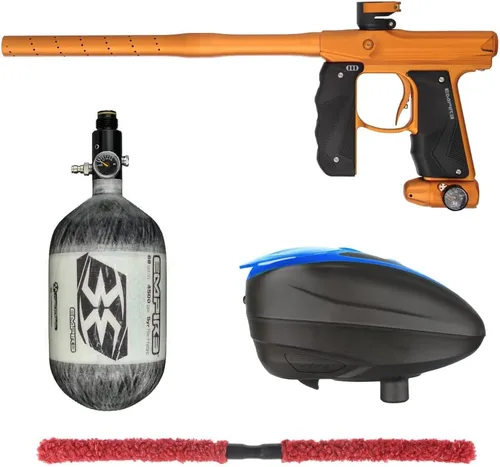 Miniatura 5 de Action Village Empire Mini GS TP Contender Kit de pistola de paintball con tanque 68/4500 Negro Polvo/Negro Polvo