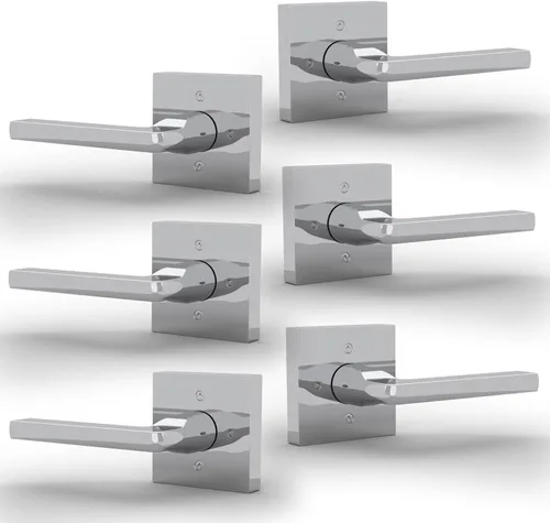Miniatura 34 de Mega Handles - Cerrajo de entrada Prime I Cerradura de cerrojo de entrada - Cerrajo de bloqueo cuadrado de alta resistencia para puertas zurdas