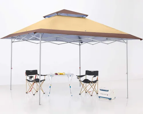 Miniatura 8 de ABCCANOPY - Tienda de campaña con toldo de 10 x 10 con 4 paredes laterales extraíbles y bolsa enrollable, 4 bolsas de peso y red de 10 pies y media