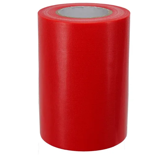 Cinta adhesiva súper fuerte de 6 pulgadas x 32 pies, cinta adhesiva impermeable multiusos para manualidades y mejoras del hogar, color rojo
