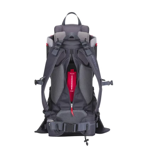 Miniatura 2 de phil&teds Escape Child Carrier Mochila con marco para niños, color carbón, arnés de altura ajustable, cinturón articulado de doble núcleo, incluye