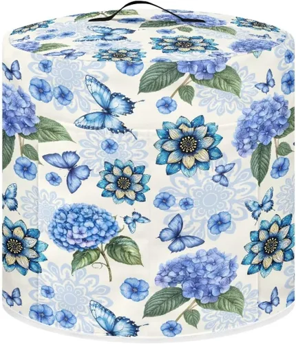 Miniatura 33 de Suobstales Cubierta antipolvo con estampado de girasol para olla instantánea de 6 cuartos de galón, diseño de nota musical, cubierta de olla a Nota