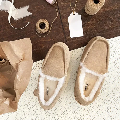 Miniatura 11 de Dearfoams Fireside - Mocasines de oveja para mujer