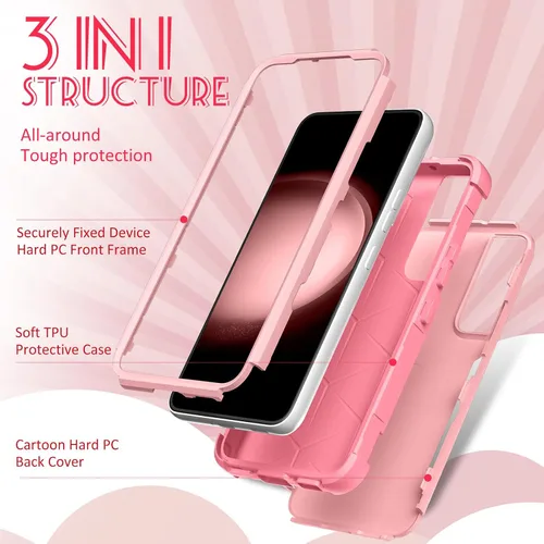 Miniatura 167 de Funda para Samsung Galaxy S22 - Funda de Teléfono para Mujeres Chicas Lindas Cubierta Diseño Único Estético Genial para Adolescentes Kawaii Fresa