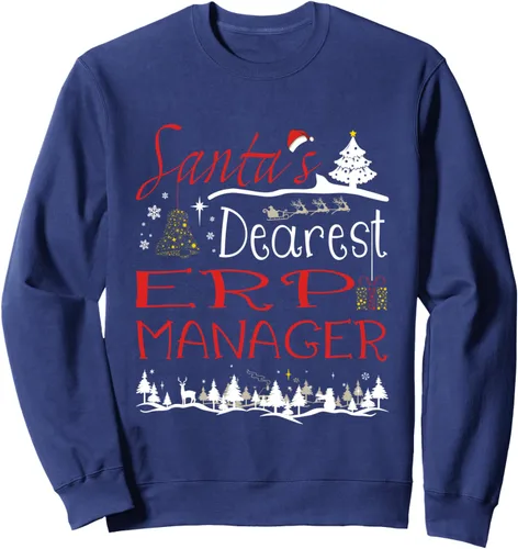 Miniatura 6 de ERP Manager Xmas Job Cute Christmas Sweatshirt