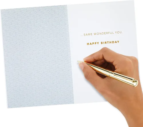 Miniatura 5 de Hallmark - Tarjeta de cumpleaños línea Signature (estante de libros)