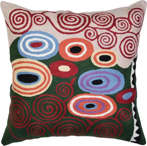 Miniatura 16 de Klimt - Funda de almohada moderna azul para sofá Almohadas contemporáneas azules Cojín de silla moderno abstracto Almohada moderna