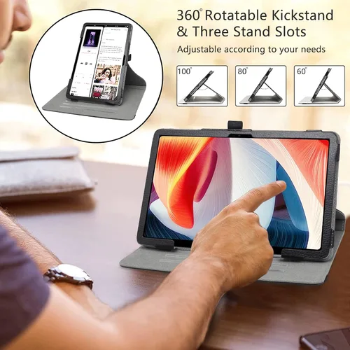Miniatura 4 de LiuShan Compatible con DOOGEE T20 Case/DOOGEE T20s Case, soporte de rotación de 360 grados cubierta de poliuretano para DOOGEE T20 / DOOGEE T20S
