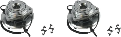 Miniatura 5 de Conjunto de Rodamientos de Rueda y Cubo Delantero Izquierdo y Derecho TRQ 2 Piezas Compatible con Jeep Wrangler 2007-2017 2018 Wrangler JK