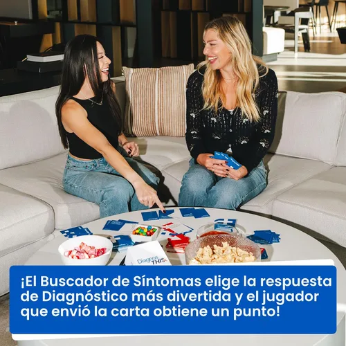 Miniatura 4 de DiagnosThis – Divertido juego de fiesta para hipocondríacos 300 diagnósticos y 100 tarjetas de síntomas para frikis de la medicina, hipocondríacos