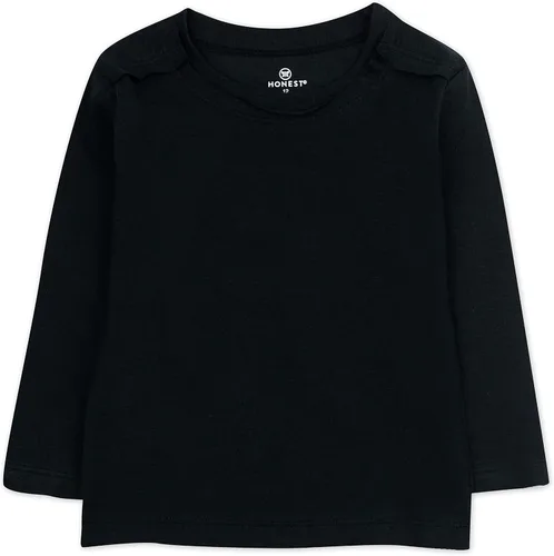 Miniatura 2 de HonestBaby Camiseta unisex de manga larga para bebé, 100% algodón orgánico