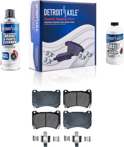 Miniatura 28 de Detroit Axle - Kit de freno delantero para Chevy GMC Silverado Sierra Yukon XL Express Savana Suburban 1500 Tahoe Avalanche Cadillac Escalade Pinza