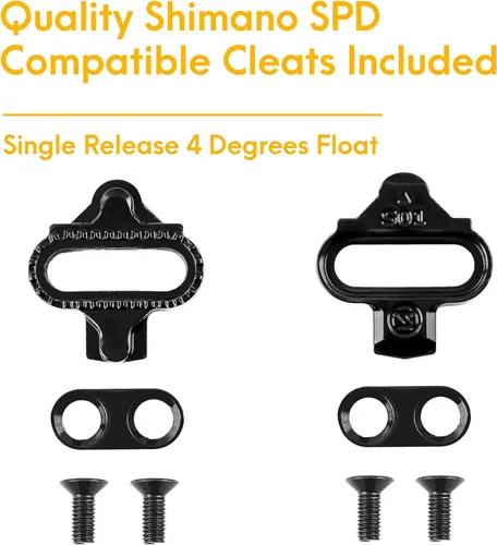 Miniatura 4 de Venzo Clips para dedos de bicicleta para bicicleta, adaptadores de pedal de bicicleta de ejercicio para interiores, compatible con pedal