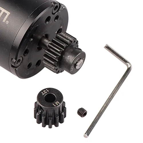 Miniatura 5 de AIMROCK Juego de 5 engranajes de piñón de motor Mod 1 RC: piezas de actualización para motor de eje de 1/8 de automóvil RC de 0.197 in