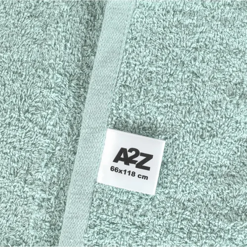 Miniatura 4 de A2Z Lujosas toallas de 100% algodón, color negro, 500 GSM, suaves, absorbentes, juego de 2 toallas faciales (11.8 x 11.8 in)