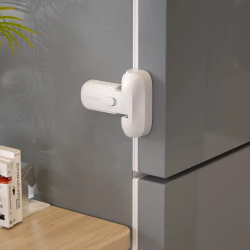 Miniatura 9 de Mom's Choice Gold Awards Ganador – EUDEMON 1 paquete de cerradura de puerta actualizada para refrigerador/nevera/congelador a prueba de niños