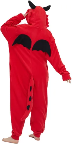 Miniatura 6 de Pijama de dragón unisex de animales, disfraz de cosplay para adultos