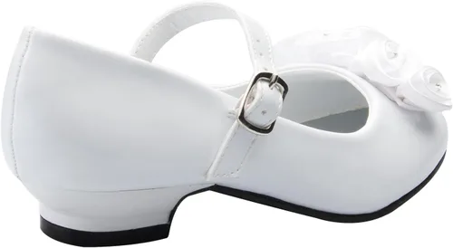 Miniatura 3 de Zapatos Mary Jane con bonitas rosetas enrolladas de satén de charol