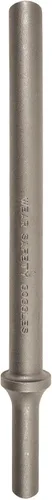 Chicago Pneumatic A046074 - Cincel en blanco - 1/2 x 7 pulgadas (0.512 x 7.087 in) de largo, vástago redondo de 0.401 pulgadas (0.402 in)