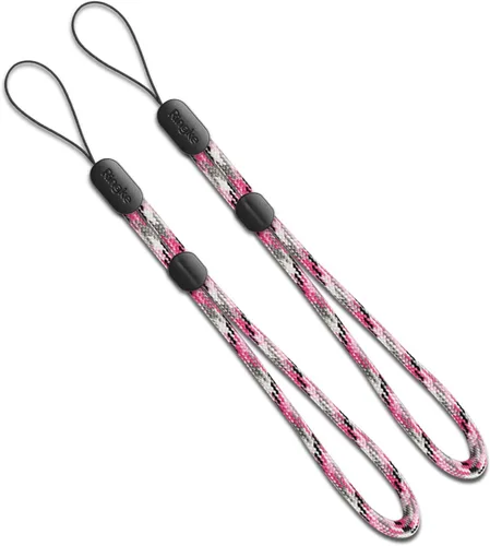 Miniatura 16 de Ringke Correa de muñeca de paracaídas, cordón ajustable para teléfono celular, cámara, unidad flash USB e insignia de identificación