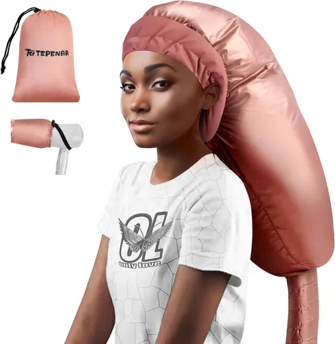 Miniatura 9 de TEPENAR Accesorio para secador de pelo, grande, negro, mejorado, suave, ajustable para secador de pelo de mano, secado rápido, ideal para el cuidado
