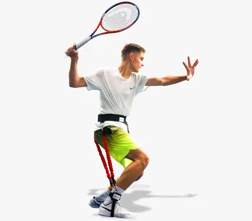 Miniatura 7 de VPX - Entrenador de swing de tenis aumenta la potencia, la velocidad de la pelota de salida, la precisión de tiro y la velocidad de servicio, mejora