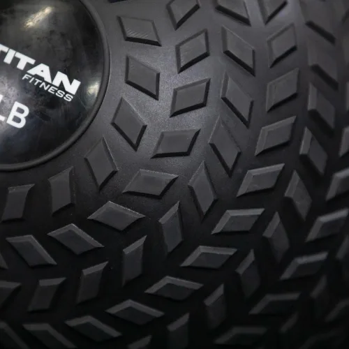 Miniatura 3 de Titan Fitness pelota de caucho Tread Slam, rebote muerto, peso para el entrenamiento - lanzar, atrapar, golpear, girar