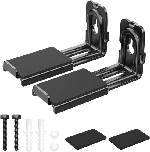 HCMOUNTING Soporte universal de pared para barra de sonido - para Samsung, Sony, Bose, LG, Vizio, Sonos y más soportes de barra de sonido debajo del