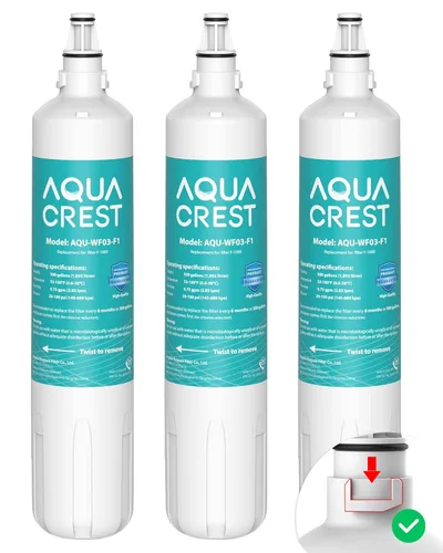 AQUA CREST F-1000, 4204490 Filtro de agua de repuesto Sub Zero para InSinkErator® F-1000, F-2000, F-3000, Sub-Zero 4204490, 4290510 y AquaPure AP