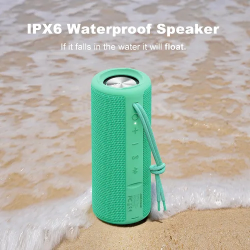Miniatura 5 de MIATONE Bocina Boombox Bluetooth portátil para regalos para ella, él, mujeres y hombres - Verde