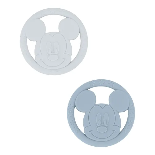 Miniatura 9 de Cudlie Disney - Juego de mordedores de silicona para bebés, mordedores de grado alimenticio y sin BPA para bebés de 6 a 12 meses, paquete de 2