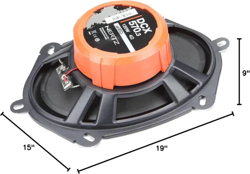 Miniatura 6 de Hertz Dieci Series 2 pares de altavoces coaxiales bidireccionales DCX 570.3 5x7 compatibles con 2008+ F-250 y F-350 SuperCrew sin navegación