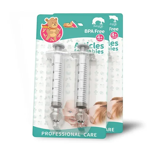 Jeringa nasal para bebé, 4 unidades, aspirador nasal seguro para bebé, jeringa Qucik, herramienta de enjuague para bebé/bebé/niño Transparente