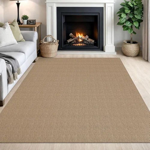 Miniatura 94 de IOHOUZE Alfombra de Área Lavable 4x6 Antideslizante con Respaldo de Goma Alfombras Tejidas para Entrada Interior Alfombras de Dormitorio Alfombra