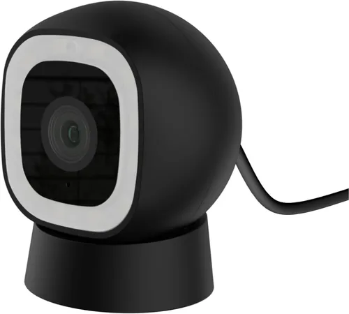 Luna Cámara de Seguridad 2K QHD Interior/Exterior, Cámara WiFi IP65 Cableada de 2.4GHz para Seguridad del Hogar, Visión Nocturna a Color,