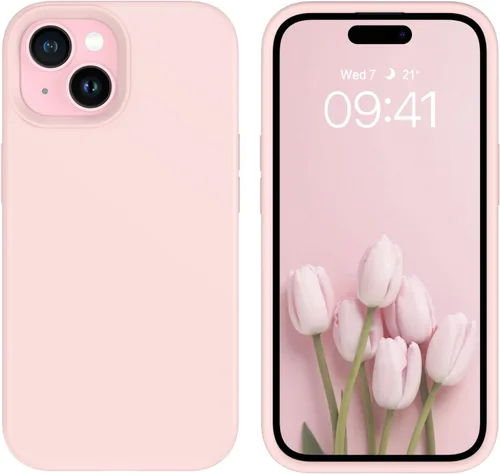 Miniatura 273 de GUAGUA Funda compatible con iPhone 17 Pro Max de 6.9 pulgadas, silicona líquida, goma de gel suave, delgada, forro de microfibra delgada