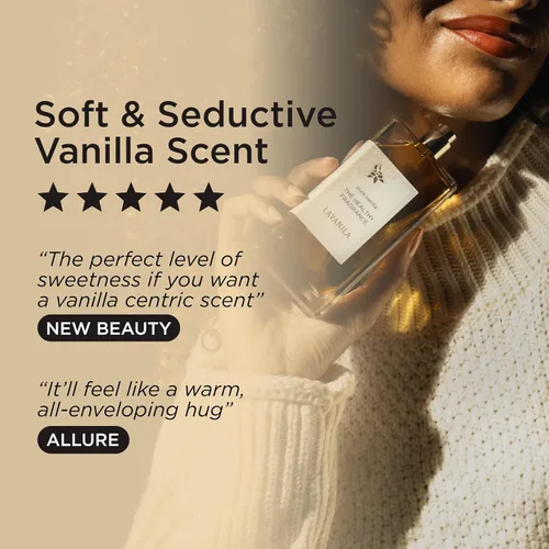 Miniatura 5 de Lavanila Perfume Puro de Vainilla para Mujeres, 1.7 oz / 50 ml - Fragancia Pura de Vainilla de Madagascar y Granos de Tonka Cremosos, Eau de Parfum