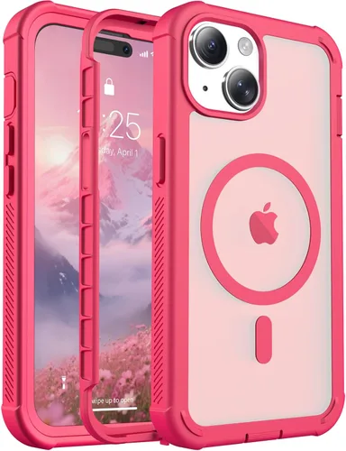 Miniatura 130 de jaroco - Funda magnética compatible con MagSafe para iPhone 11 de 6.1 pulgadas; protección de grado militar contra caídas, de doble capa