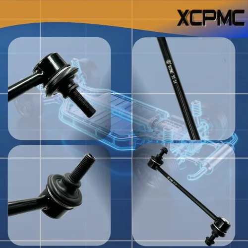 Miniatura 4 de K750188 K750189 Kit de enlace de extremo de barra estabilizadora de suspensión delantera, 2 piezas de repuesto automotriz izquierda derecha